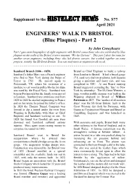 Engineers' Walk in Bristol