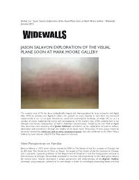 Widewalls Jason Salavon Exploration of the Visual Plane Soon at Mark