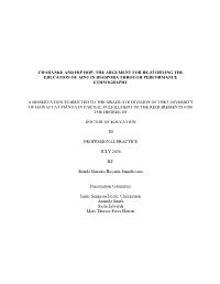 Charanke and Hip Hop: the Argument for Re-Storying the Education of Ainu in Diaspora Through Performance Ethnography