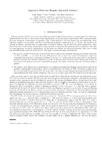 Imperfect Oblivious Transfer Extended Abstract