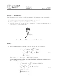 Mechanik Solution 9