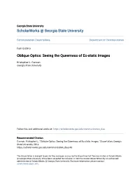 Seeing the Queerness of Ec-Static Images