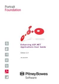 Portrait Foundation V5.0.4 Enhancing ASP.NET Applications User Guide