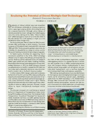 Realizing the Potential of Diesel Multiple-Unit Technology