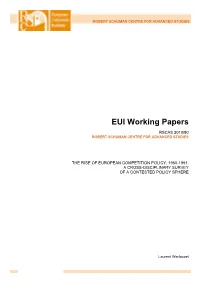 EUI Working Papers