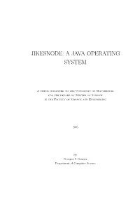 A Java Operating System