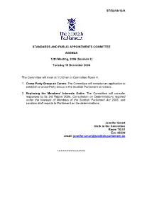St/S2/06/12/A Standards and Public Appointments