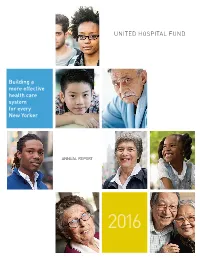 UHF's 2016 Annual Report