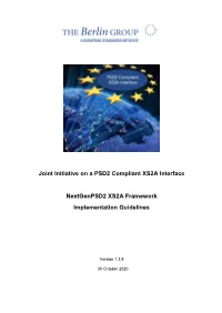 Nextgenpsd2 Framework