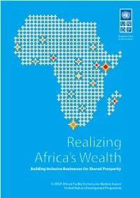 Building Inclusive Businesses for Shared Prosperity