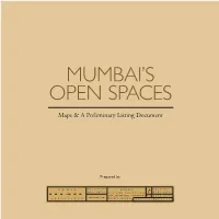 Mumbai's Open Spaces Data