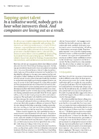 Tapping Quiet Talent in a Talkative World, Nobody Gets to Hear What Introverts Think