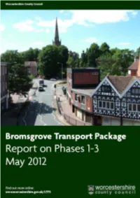 CDB 8.9 Bromsgrove Transport Package Report on Phases