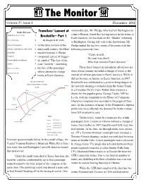 The Monitor Volume 27, Issue 3 December 2011