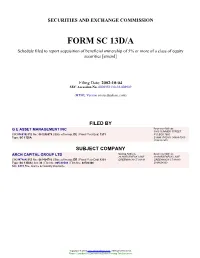 G E ASSET MANAGEMENT INC (Form: SC 13D/A, Filing Date: 10/04