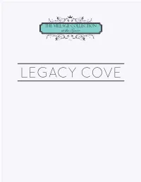 Legacy Cove Booklet