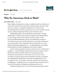 Why Do Americans Stink at Math? - Nytimes.Com