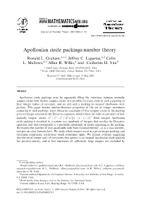 Apollonian Circle Packings:Number Theory