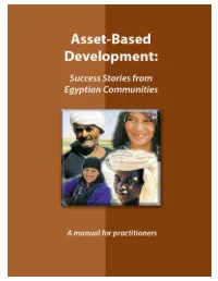 Asset-Based Development: Success Stories from Egyptian Communities