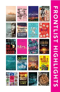 Frontlist Highlights