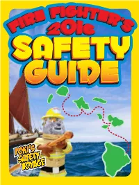 Message from the Hawaii State Fire Council (Sfc)