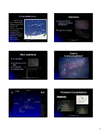Asterisms More Asterisms Lyra—Another Real Constellation