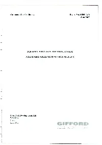 Desk Based Assessment of Archaeology