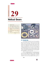 Helical Gears