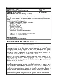 Visual Arts Board Report 2018 Public Report Of