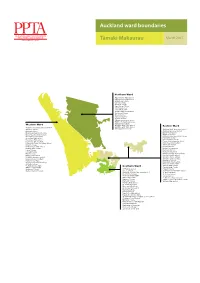 PPTA Auckland Ward Boundaries
