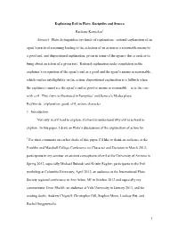 Explaining Evil in Plato, Euripides and Seneca