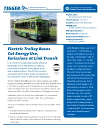 Wenatchee Electric Bus Project