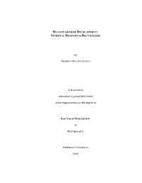 By a Dissertation Submitted in Partial Fulfillment of the Requirements For