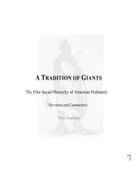 Atradition of Giants