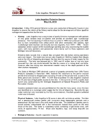 Fish Survey Report