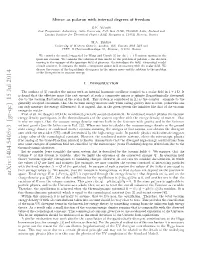 Mirror As Polaron with Internal Degrees of Freedom