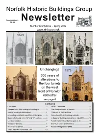 Newsletter Number Twentythree - Spring 2012