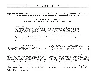 Spatial Distribution Pattern of Ciliated Protozoa in a Mediterranean Interstitial Environment