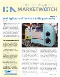 Small Appliances and the Web: a Budding Relationship by Perry James, the NPD Group, Inc