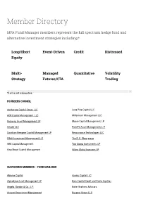 Member Directory