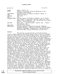 Weaving a Virtual Web: Practical Approaches to New Information Technologies