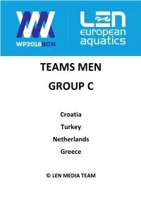 Teams Men Group C