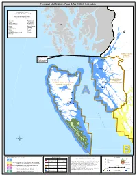 Tsunami Notification Zone a for British Columbia