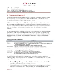 1 Purpose and Approach