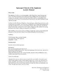 Acolyte Manual