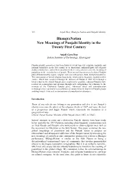Bhangranation New Meanings of Punjabi Identity in the Twenty First Century
