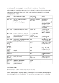 From the Cambrian Newspaper – Items Relating to Emigration of Mormons