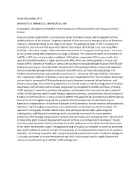 K Awardees Workshop Project Summaries