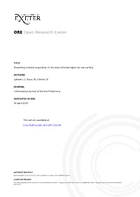 Discerning Mineral Association in the Near Infrared Region for Ore Sorting