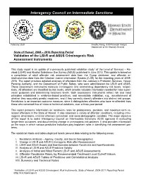 Validation of the LSI-R and ASUS Criminogenic Risk Assessment Instruments
